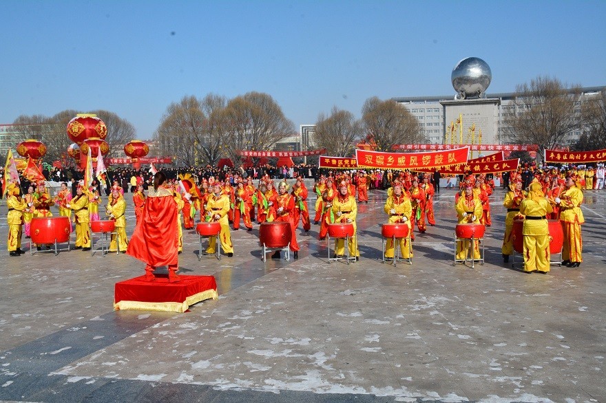 平鲁区2019年元宵节民间社火展演耍出浓浓年味