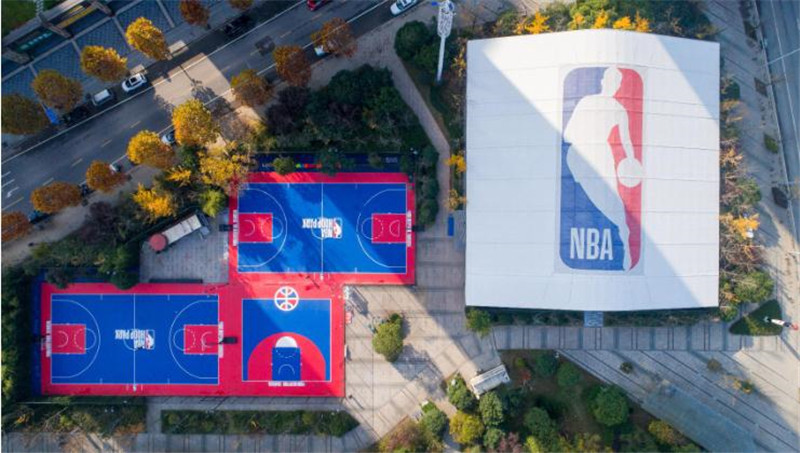 nba hoop park篮球公园项目即将亮相山西  乔利军摄