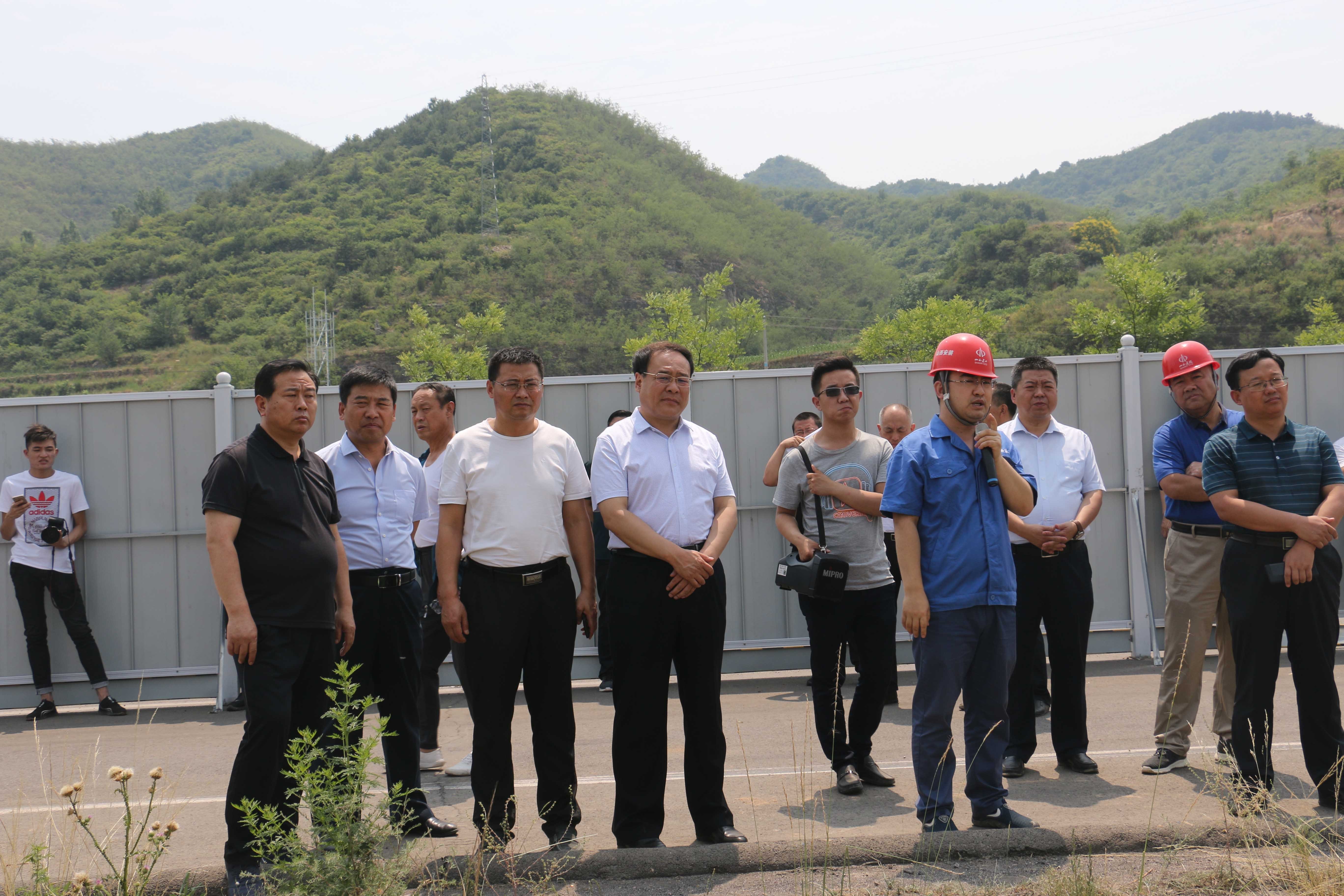 昔阳县召开重点工程项目建设现场观摩推进会