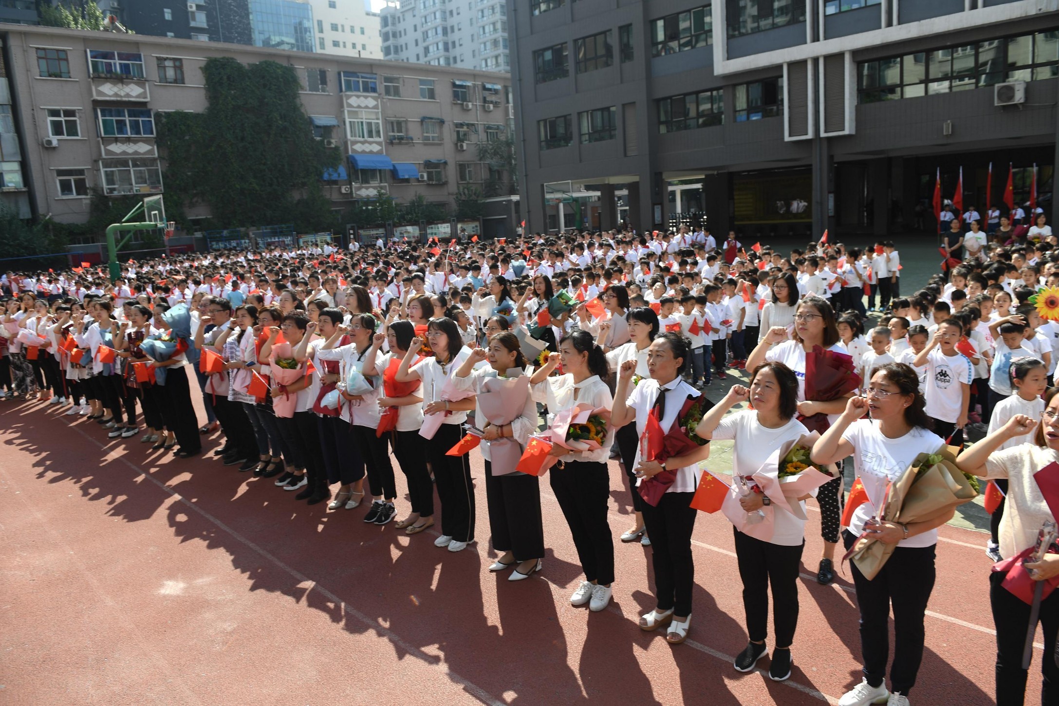 太原市青年路小学举行2019年秋季开学典礼