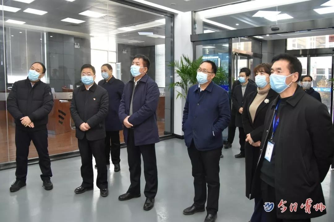 临汾市副市长张翔在霍州市调研