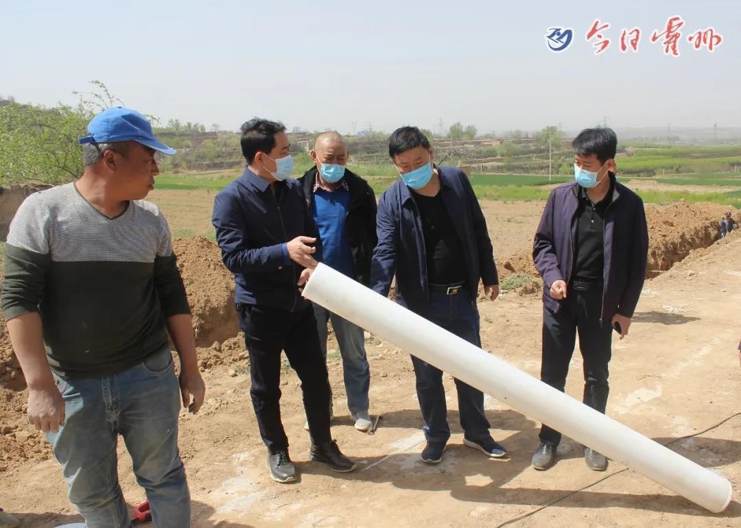 霍州政府副市长张发宁调研农业重点项目建设