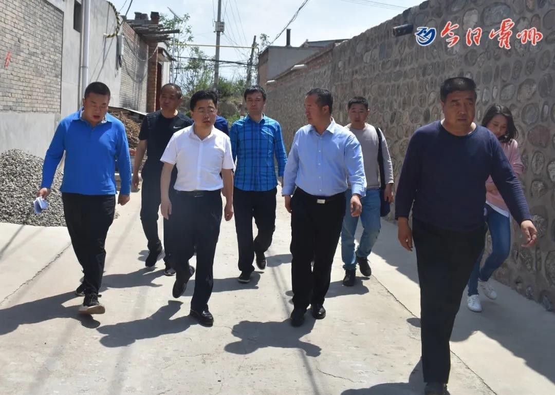 霍州市委书记李强在大张镇调研