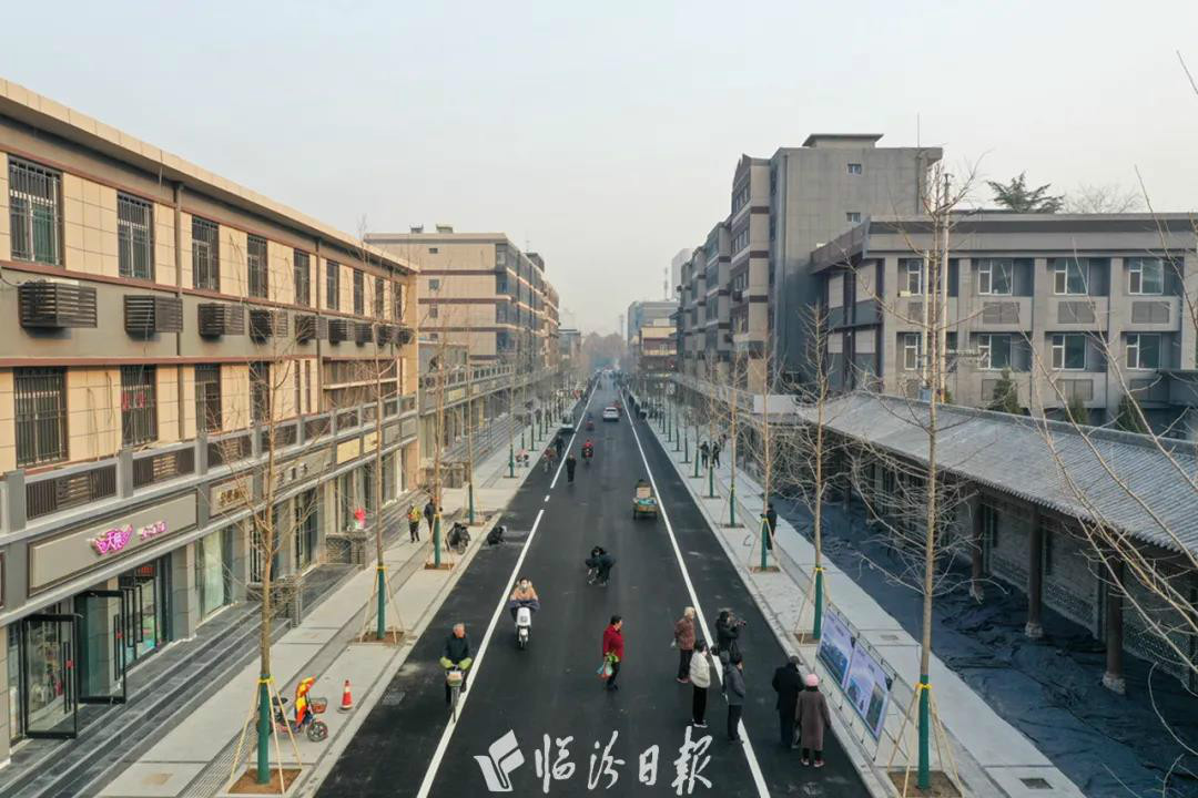 临汾解放路和财神楼街正式开通:两条老街换新颜