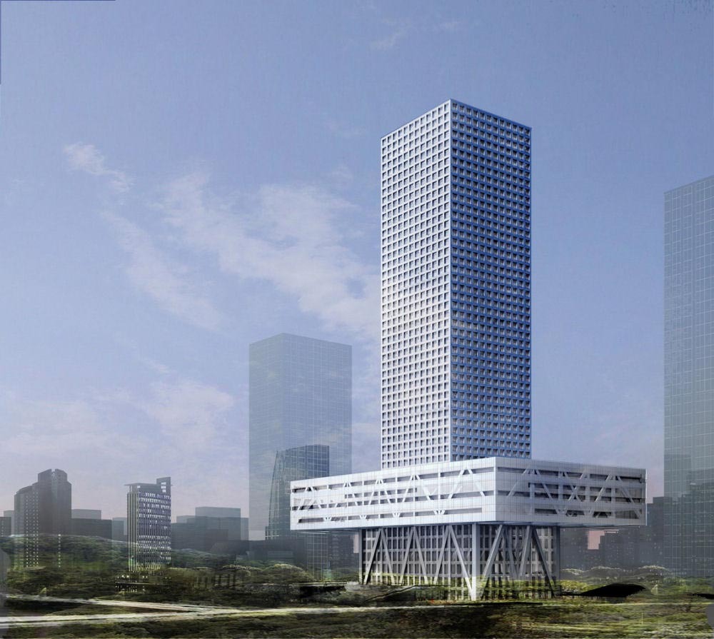 日立电梯为深交所广场提供全部电梯产品
