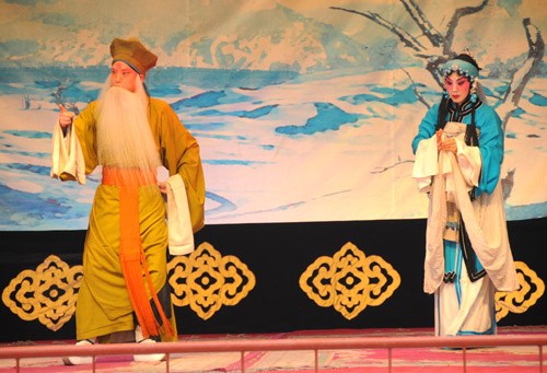 山西省晋剧院赴代县文化下乡慰问演出(组图)