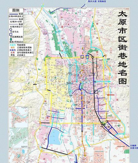 中新山西 > 正文  太原市城市规划进行府东街,府西街微循环道路建设