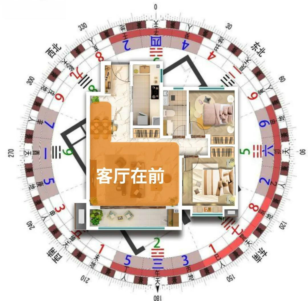 户型上上签i六大风水测评,绿地新里城教你读懂好户型