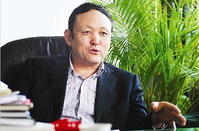 山西太原文广总裁张会林谈"太原东方明珠湖滨广场"